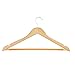 Honey-Can-Do HNGT01206 8-Pack Suit Hanger, Maple