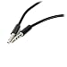 Conwork 2-Pack 3.5mm 4-Pin Universal Male to Male Auxiliary Extension Audio Stereo Cable Cord for Headphones -Black (3 Feet)
