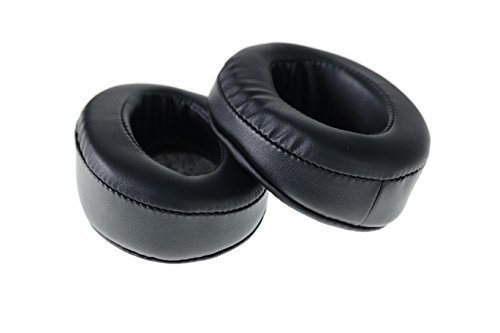 Brainwavz Angled Memory Foam Earpad - Black - Suitable For Large Over The Ear Headphones, Model: BWAVZ-ANGLED-PUBLK, Gadget & Electronics Store