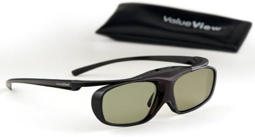 PANASONIC-Compatible ValueView 3D Glasses. Rechargeable. ONE PAIR