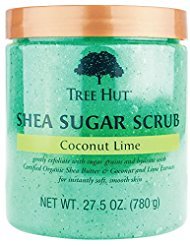 Tree Hut Shea Sugar Scrub 27.5 OZ (780g) (Choose Your Scent) (Coconut Lime)