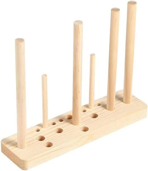 Wooden Ribbon Bow Maker Bow Making Tool Multi-Purpose Bow Making Tool for Gift Bows, Ribbon Wreaths, Corsages, Party Decorations