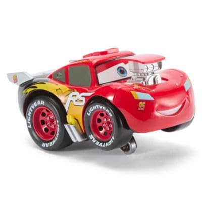 Lightning McQueen Push & Go Talking Car, Disney Pixar Cars, 6"