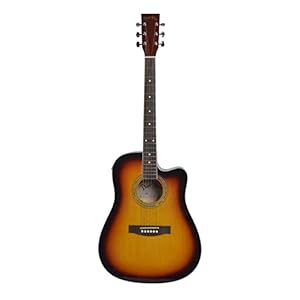 PROEL Darestone Acoustic Guitar 41″ Cut/Eq Gloss Sunburst