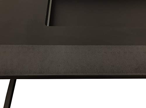 Arrow Gidget I Sewing and Craft Hobby Table with Locking Steel Legs, fold up for Easy Storage - Black - Thumbnail 3