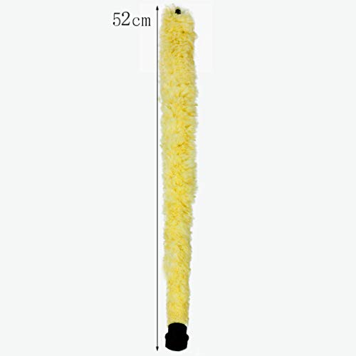 Jiasijieke Saxophone Cleaning Brush Alto Tenor Soprano Saxophone Woodwind Instrument Soft Durable Cleaner Pad Saver