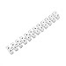 uxcell 5pcs 400V 5A Dual Row 12 Positions Screw Terminal Electric Barrier Strip Block