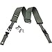 DiMarzio DD2200GY 2 Inch Cliplock Strap Air Force Gray w/Bonus RIS Pick (x1) 663334035119