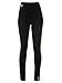 Zaggora High Rise Slimming Flares, Black, Large