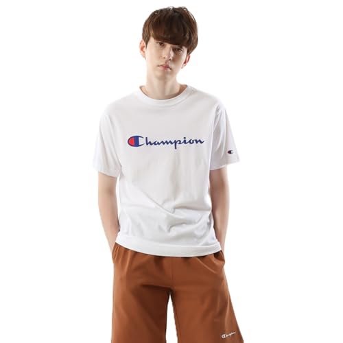 Tシャツ 半袖 綿100% 定番 スクリプトロゴプリント ショートスリーブTシャツ C3-P302Z-010-XL