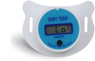 Baby Nipple Thermometer Medical Silicone Pacifier LCD Digital Children's