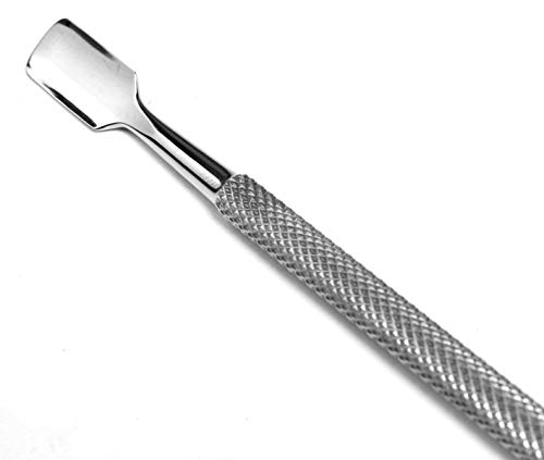 image for Zoyer Professional Cuticle Pusher Cutter - Salon Grade Stainless Steel
