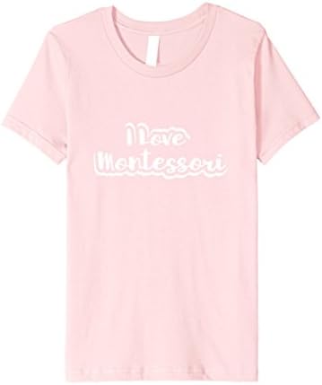 Kids Cute Montessori Tshirt 12 Pink