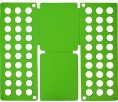 Fast Clothes Folder Board T-Shirts Pants Towels Laundry Organizer Folding Board (Green)