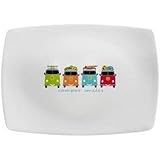 Flamefield Melamine bekerset Camper Smiles (4 stuks), meerkleurig