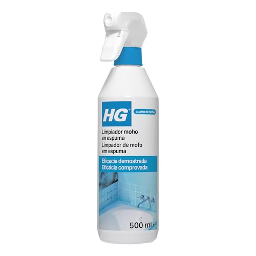 Eliminador Manchas Humedad en Espuma, Limpia Juntas Negras, Azulejos y Silicona, para Baños, Cocinas y Exteriores, 500 ml (el embalaje puede variar)