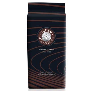 Genuss-Duo: Cream Diamonds classic & extra-forte, Espresso-/Kaffeebohnen, 2 x 1 kg – Bild 5