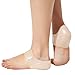 TENMAND Adjustable Heel Protectors- Silicone Gel Heel Pads Cushion Cups for Bone Spur Heal Dry Cracked Heels Achilles Tendinitis Relief Plantar Fasciitis Inserts for All Size Feet of Men & Women