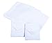 SINLAND Microfiber Dish Rags Waffle Weave Dish Cloths Kitchen Cleaning Cloth Fast Drying Towels 12Inchx12Inch 6 Pack White