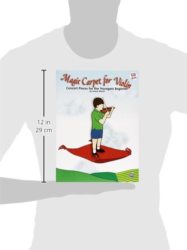 Magic Carpet for Violin: Concert Pieces for the Youngest Beginners, Book & CD - Thumbnail 3