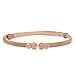 MoYoTo Womens Fashion Flower Buckle Skinny Leather Belts for Dresses Thin Waist Belt