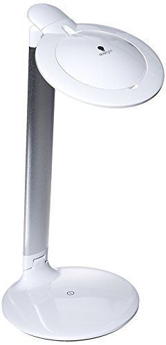 Daylight Halo 8D Table Magnifier, White