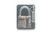 3-Pack Practice Lock Set, HGX LOCKS Transparent Crystal Keyed Padlock, Training Lock Tools for Locksmith,