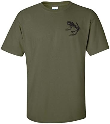 Navy Seal Skeleton Frog Logo Front & Back Men's T-Shirt