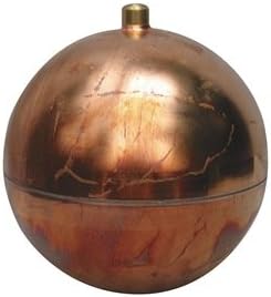 Float Ball, Round, Copper, 10 in
