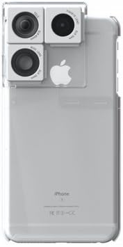 Puzlook iPhone 6S+ case with Optical Lens … (Silver)