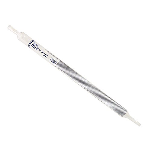 Corning 7077B25 Pyrex Disposable Shorty Serological Pipet, TD