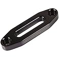 STANDOUTELROAL (Black) Hawse Style Winch Fairlead, Car Hawse Winches Fairlead for Automotive Anchor Cables ATV 3000-4000 lb W