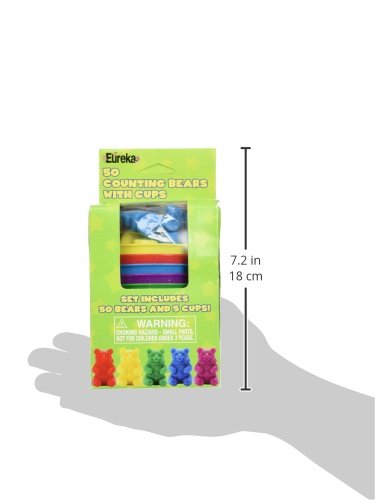 50 Counting Bears with 5 Cups