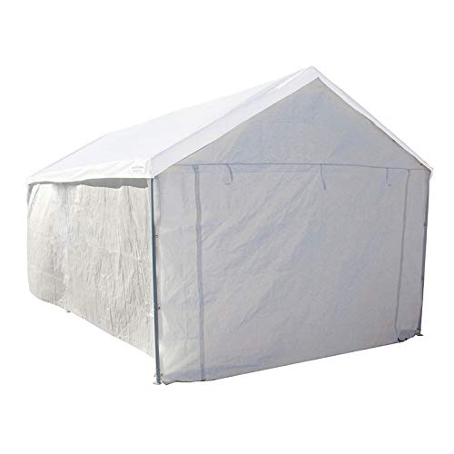 Amazon Com Zwan Domain Car Port Tent Sidewalls W Straps White