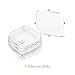 Eastar Moon Gels for Drums 16 Pieces Drum Gel Pads Drum Gel Dampeners Electric Drum Pad Mute Clear for Drum Tone Control (EAC-003)