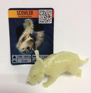 Walking with Dinosaurs Series 2 2" Mini Figure : SCOWLER with Collector Card
