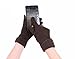 Tomily Womens Touch Screen Phone Fleece Windproof Gloves Winter Warm Wear (Brown)