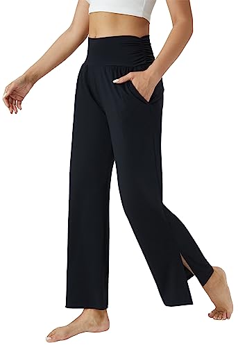 Women's Lightweight Lounge Pants | High-Rise & Wide Leg Options