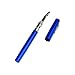 TOOGOO(R) Mini Pocket Aluminum Alloy Fishing Fish Travel Pen Shape Rod Pole Blue