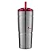 Bubba Envy S Insulated Stainless Steel Tumbler with Straw - 24oz, Luau and Stainless Steel, 2 pack