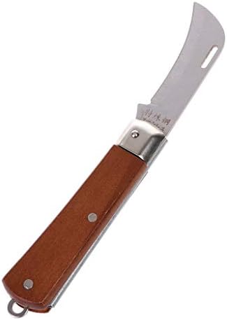 Setyuty Professional Folding Pruning Seedlings Grafting Scissors Knife Picking Wood Steel Branch Pruner Trimmer Tools