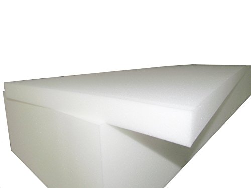 Foam Cushion 3"T x 24"W x 80"L (1536) "MEDIUM FIRM" Sofa Seat Replacement Foam Cushion, Upholstery Foam Sheet, Foam Padding