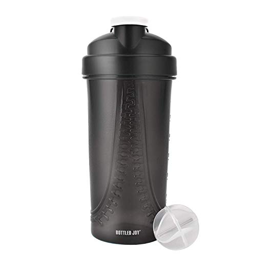 BOTTLED JOY Protein Shaker Bottle Shaker Water Bottle Sports Water