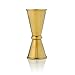 Viski Small Gold Japanese Style Jiggers, Metallic