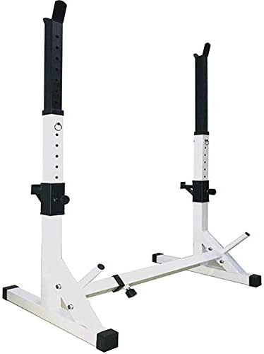 バーベルスタンド ベンチプレ ッ バーベルラック ダンベルホルダー バ支持重量 0kg ホームジム おしゃれ セーフティーバー 滑り止め付き スクワット