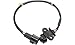 Evan-Fischer Crankshaft Position Sensor compatible with 3000GT 93-99 Stealth 93-96 Diamante 93-95 3 Male Terminals