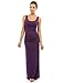 PattyBoutik Women Sleeveless Summer Maxi Dress (Medium Purple Medium)