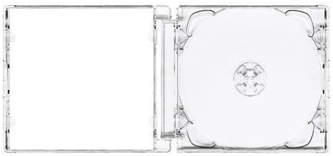 Super Jewel Box CD/DVD 10.4mm Standard Cases for 1 or 2 Disc with Super ...