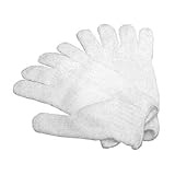 Bath And Body Exfoliating Glove * 1-pair * White