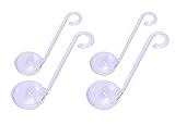 Chef Craft Plastic Mini Ladles in 2 Sizes, Set of